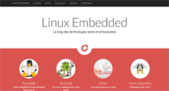 Desktop Screenshot of linuxembedded.fr