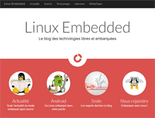 Tablet Screenshot of linuxembedded.fr
